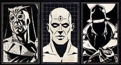 Æ (XX-XXI) - Alan Moore’s Watchmen Bundle (X3) - “Nite Owl”, “Dr. Manhattan” & “Walter Kovacs”