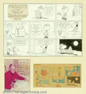 Charles Schulz - Original Comic Strip Art for Peanuts Sunday dated 2-6-77 (United Features Syndicate, 1977). It is - | Heritage