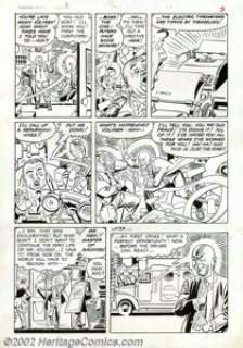 Steve Ditko - Original Art Panel Pages for Thunder Agents #18, page 3 (Tower, 1968). Steve Ditko is one of the -