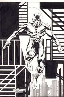 Drew Geraci, Tom Morgan - Daredevil Commission - Signed