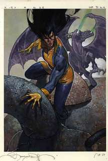 Simone Bianchi - S BIANCHI MARVEL MASTERPIECES KITTY PRYDE #0 Trading Card Art