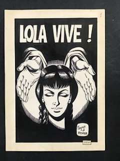 Magnus, Bunker - 1 Original page - Kriminal - Lola Vive! - 1971 | Catawiki