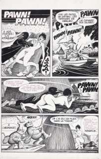 Pichard | Caroline Cholera, planche n°19 Ã  l’encre de… | Millon