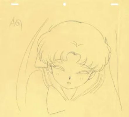 Takeuchi Naoko - Sailor Moon | correction de genga – Usagi – Sailor Moon – 4077 | La Galerie de la Bande Dessinée