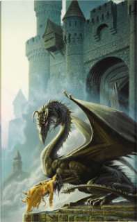 Michael Whelan - "Dragonsbane" Paperback Cover Painting Original Art (Del Rey, 1985). Famous for his - | Heritage