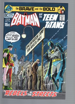 Brave and the Bold #94 Cover Proof Comic Production Art Batman Jack Adler DC | Neat Stuff Vault
