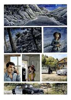 Berlion, Olivier - 1 Original colour page - L’Alibi - 2023 | Catawiki