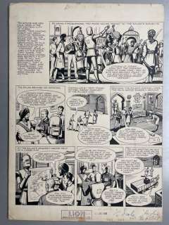 Kearon, Ted - 1 Original page - Robot Archie - Bodyguard To The Menaced Rajan - 1968 | Catawiki