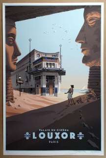 Schuiten, François / Durieux, Laurent - 1 Silkscreen - Cinéma Louxor Paris - 2021 | Catawiki