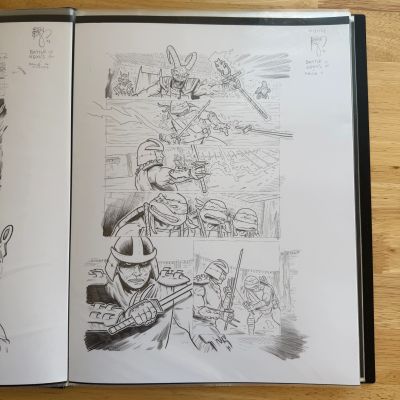 Ben Bishop | TMNT BATTLE NEXUS #2 - PAGE 7 - (ORIGINAL ART) | Ben Bishop