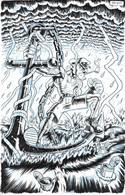 Jake Smith | Eye Lie Popeye - #4 Variant Cover | Kinetic Collectibles