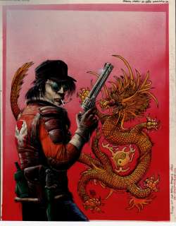 Tim Truman - Dragon Chiang #1 Large Cover Painting (Sold Live on ‘Dueling Dealers of Comic Art‘ Episode #97 Podcast on 11-30-2022 Watch It Here!