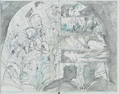 Manuel Garcia - Lords of Empyre Emperor #1 Dps (Sold Live on ‘Dueling Dealers of Comic Art‘ Episode #99 Podcast on 12-21-2022 Watch It Here!