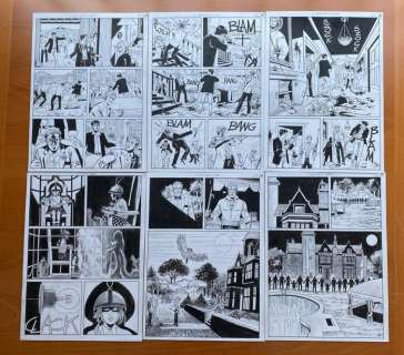 Montanari, Grassani - 6 Original page - Dylan Dog - Il Posto Delle Ombre | Catawiki