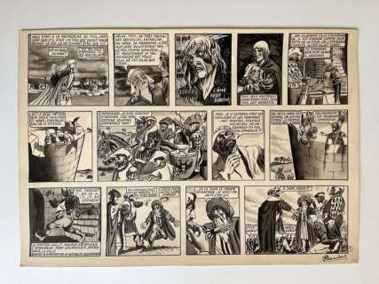 Craenhals, François - 1 Original page - La Légende de Thyl Ulenspiegel - 1949 | Catawiki