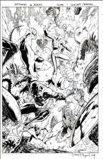 Tony Daniel | Avengers Vs Aliens 1 | Tony Daniel