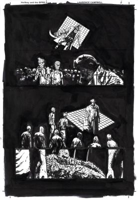 Laurence Campbell | Hellboy & The B.P.R.D.: The Ghost Ships Of Labrador - #2 Page 6 | Kinetic Collectibles