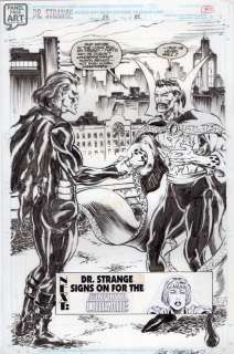 Geof Isherwood - Doctor Strange 53 Page 22 Splash