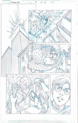 Mike Norton | Mike Norton -  Marvel Adventures Spider-Man- Issue 12 Page 19 | Panel Punk Comics Originals
