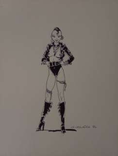 Leclaire, Gérard - 1 Dessin original - La famille Freudipe - 1984 | Catawiki