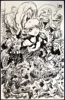 Baker, Kyle - KYLE BAKER ORIGINAL ART Pin-Up | ComicConnect (Buy It Now)