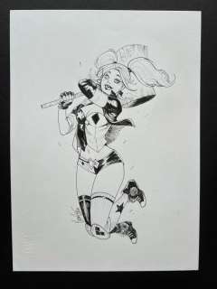Mirka Andolfo - 1 Original drawing - Harley Quinn - 2016 | Catawiki