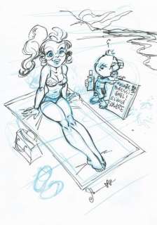 Dan. Illustration originale Petit Spirou | BDEnchères