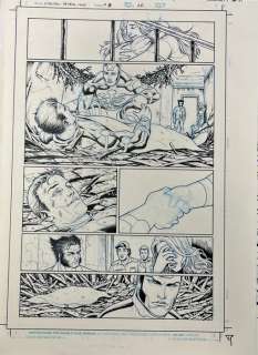 Francis Portela (pencil and inks) - 1 Original page - Wolverine First Class #18, page 20 | Catawiki