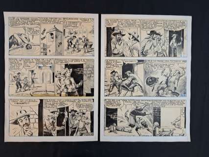 EsseGesse - 2 Original page - Capitan Miki - Masnadieri della Montagna | Catawiki