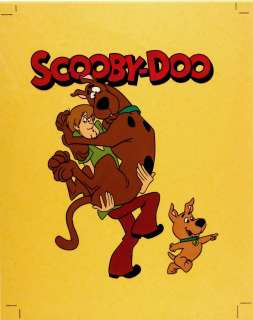 . Hanna-Barbera Studios - Scooby-Doo Book Cover Painted Cel (Hanna-Barbera 1990S).