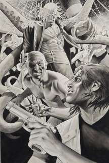 Illustrazione originale Arturo Lozzi “Dampyr”