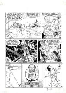 Ferry - Ian Kaledine T7 - Le grand complot/Het grote komplot - 1 Page originale - 1987 | Catawiki