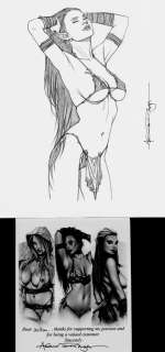 Alex Miranda - Sexy Bikini Elf Pinup & Signed Coa