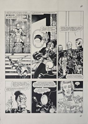 Tavola originale Magnus Milady 3000 pg. 60 | Venere Comic Art