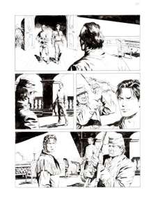 Valdambrini, Fabio - 3 Original page - Tex Willer #39 - "El Cangrejo" - 2022 | Catawiki