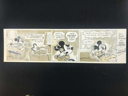 Gottfredson, Floyd - 1 Original page - Mickey Mouse - 1972 | Catawiki