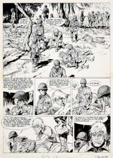 Hermann (Hermann Huppen Dit) | HERMANN Bernard Prince - Tome 9. Guérilla pour un fantôme. Encre&helli | Coutau Bégarie