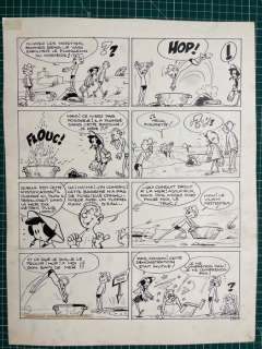 Greg - 1 Original page - Fleurette - 1960 | Catawiki