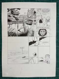 Renaud - 1 Original page - Jessica Blandy T15 - Ginny d’avant - 1998 | Catawiki