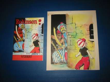 Nickel, Helmut - 1 Original cover - Robinso #52 - Verrat - 1957 | Catawiki