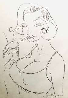 Baldazzini, Roberto - 1 Original drawing - Beba e le 110 pompe - 2023 | Catawiki