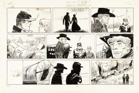 Pratt Hugo - "Il Sergente Kirk - Sentiero di | Urania Casa d’Aste