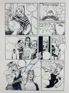 Toffolo, Davide - 1 Original page - Cinque allegri Ragazzi Morti - Party Flambé