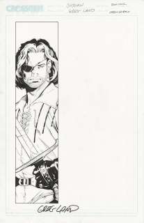 Land, Greg - CrossGen Bookmark Art for Sojourn | Comic Book Art Gallery