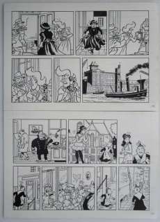 Morjaeu , Luc - 1 Original page - Suske en Wiske 319 - Suske de rat - Page 36 - 2015 | Catawiki