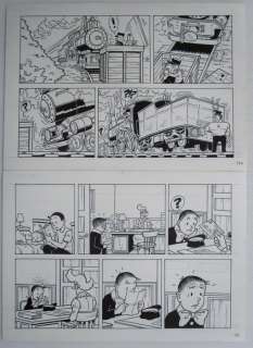 Morjaeu , Luc - 1 Original page - Suske en Wiske 319 - Suske de rat - Page 44 - 2015 | Catawiki