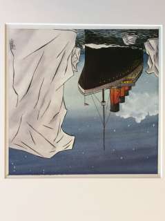 Loustal, Jacques de | Original cover in watercolors  - Titanic (Wordt Vervolgd nb. 94)  - (1988) | Catawiki