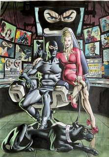 PATRIZIO EVANGELISTI - Original illustration for Diabolik. Cm. 29x41. Mint. Code 9189.