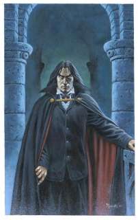 Yves Swolfs - Couverture originale du tirage de tête - Retour à Ruhenberg - Le Prince de la Nuit