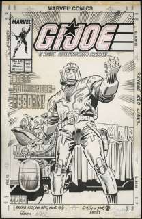 Zeck, Mike - G.I. JOE (A REAL AMERICAN HERO) #58 Cover | ComicConnect